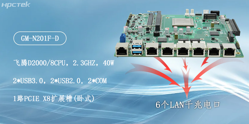 飛騰主板，6個(gè)千兆電口助力構(gòu)建安全化生態(tài)(圖2)